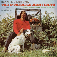 Album art from Back at the Chicken Shack by Jimmy Smith