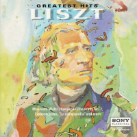 Album art from Greatest Hits by Franz Liszt