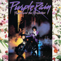 Album art from Purple Rain by Prince and the Revolution