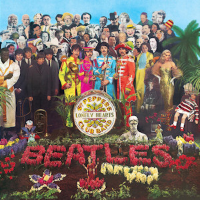 Album art from Sgt. Pepper’s Lonely Hearts Club Band disc 1 by The Beatles
