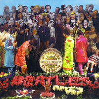 Album art from Sgt. Pepper’s Lonely Hearts Club Band disc 2 by The Beatles